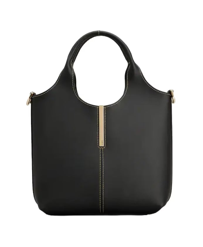 Mini Leather Shopping Tote