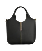 Mini Leather Shopping Tote