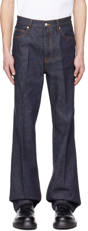 Ferragamo Indigo Five-Pocket Jeans