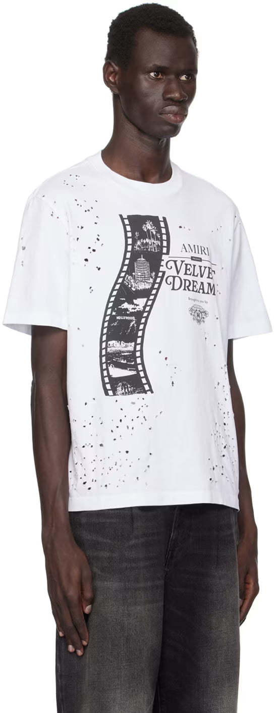 White Film Shotgun T-shirt