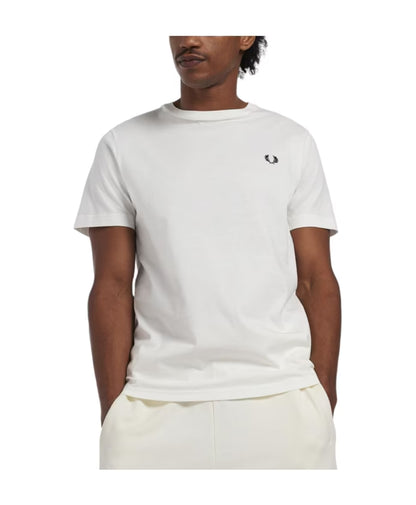 Fred Perry Elegant Cotton T-shirt with Laurel Logo