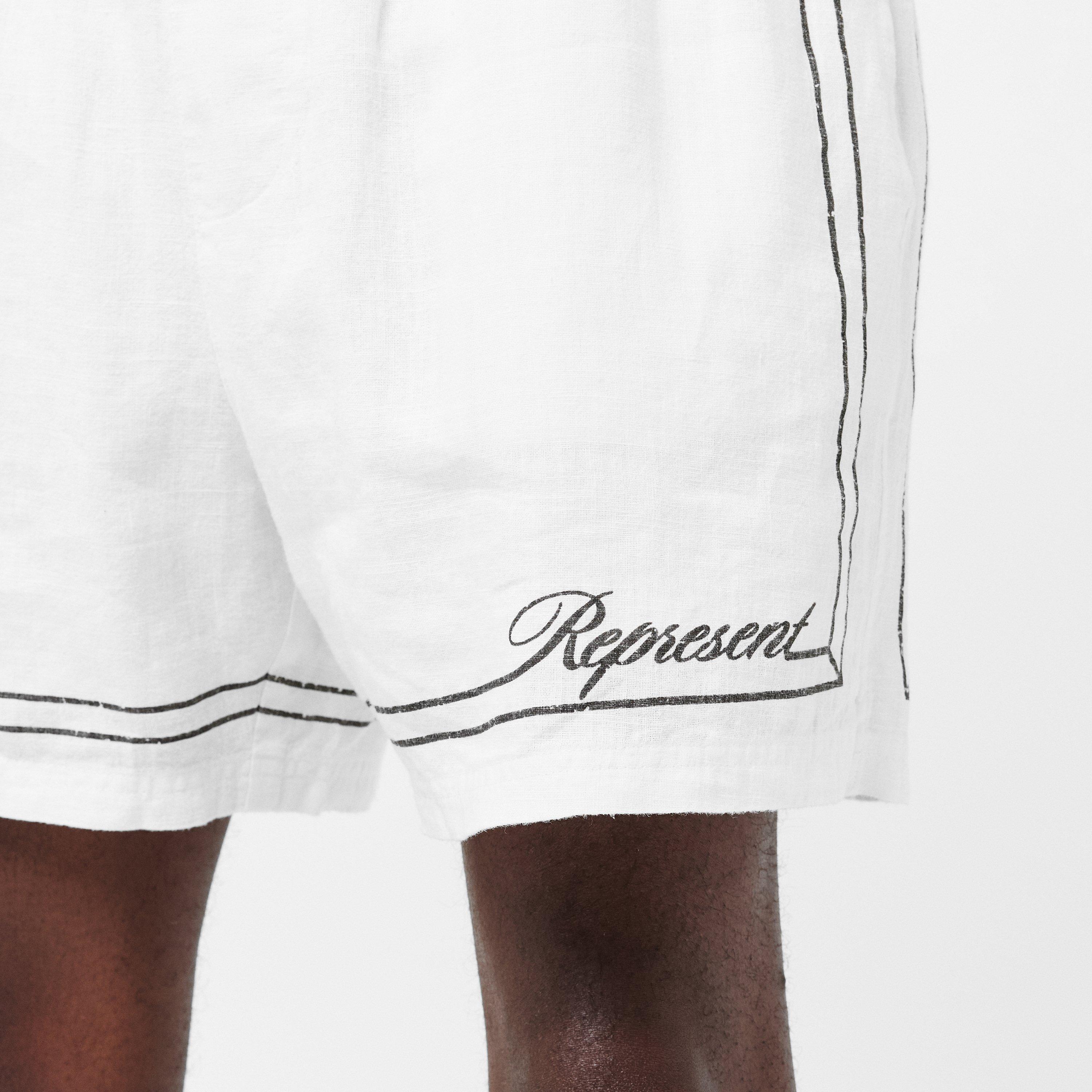 Men's Rep Border Woven Shorts
