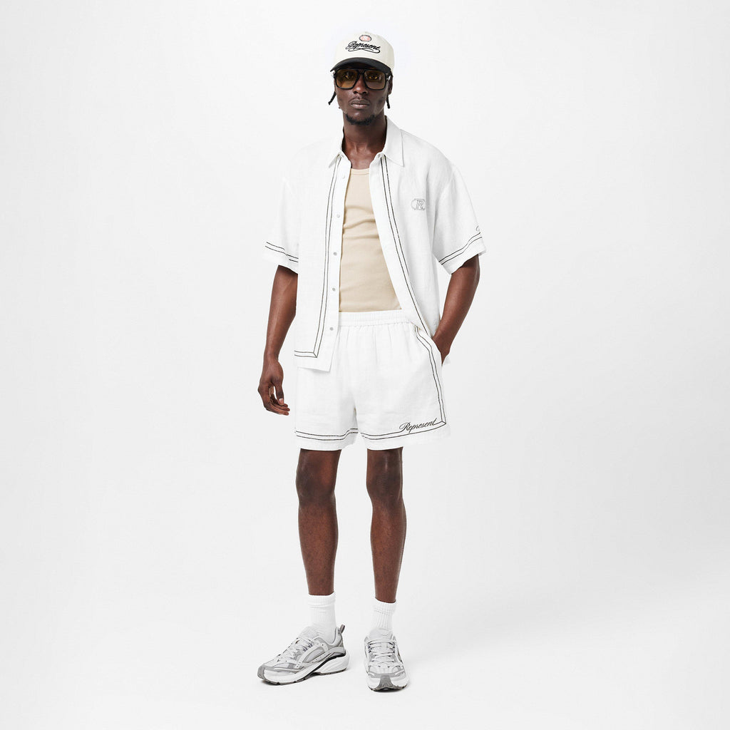 Men's Rep Border Woven Shorts