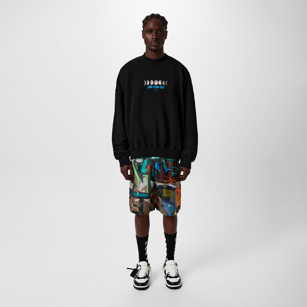 Men's Graffiti Bermuda Shorts, All-Over Print