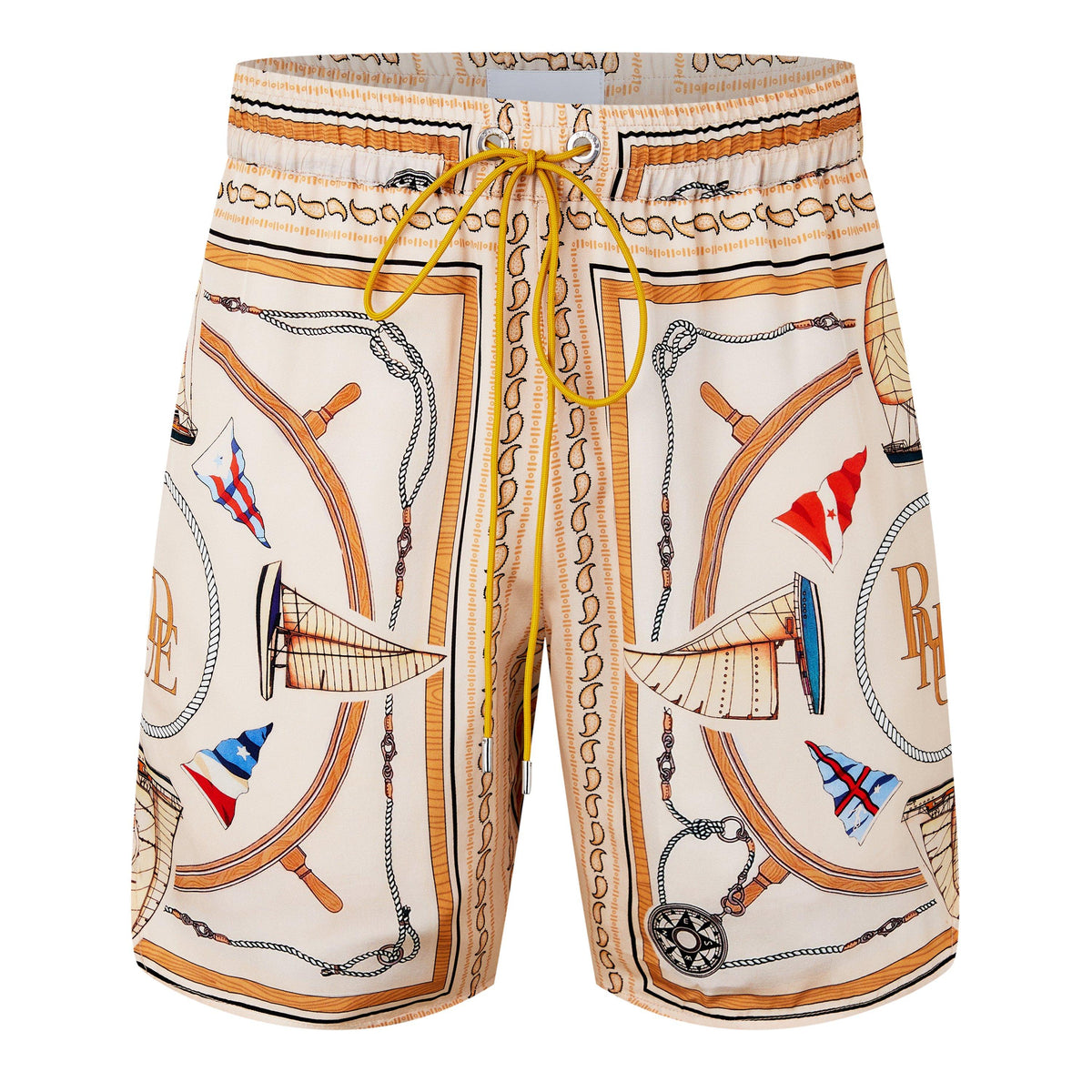 Nautical Silk Shorts