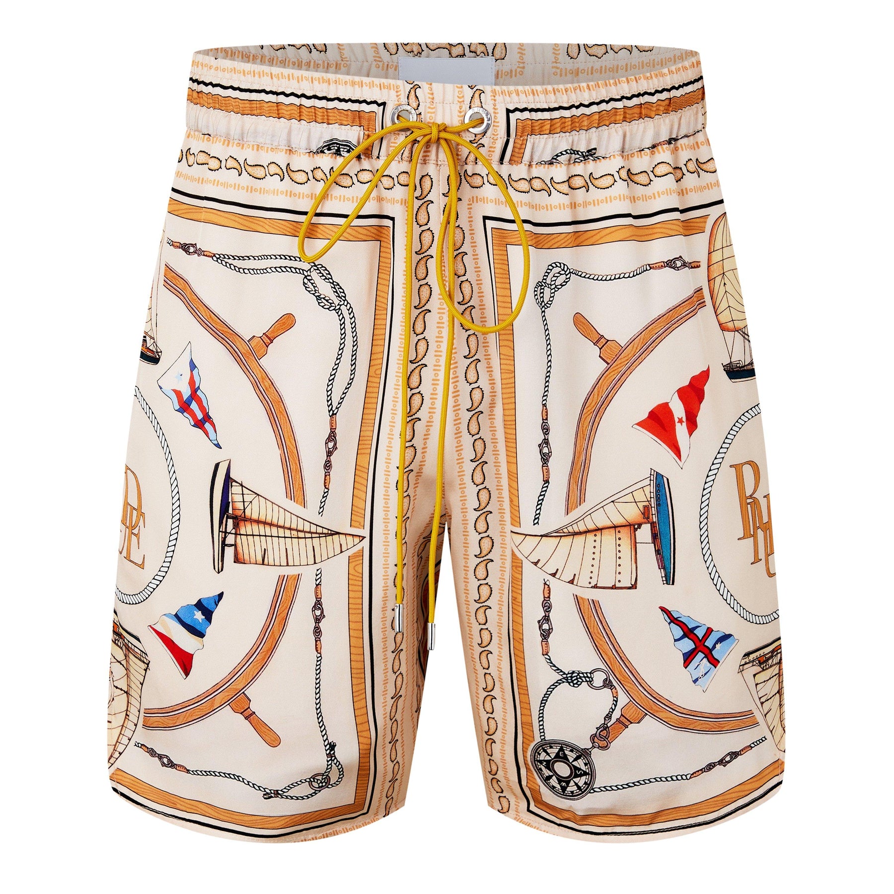 Nautical Silk Shorts