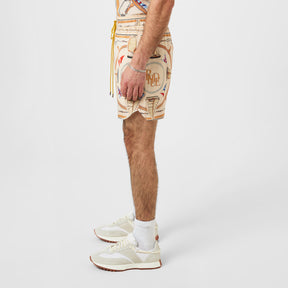 Nautical Silk Shorts