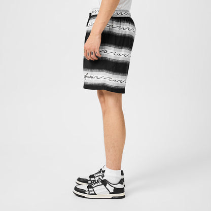 Men's Wave Baja Stripe Woven Tracksuit Shorts