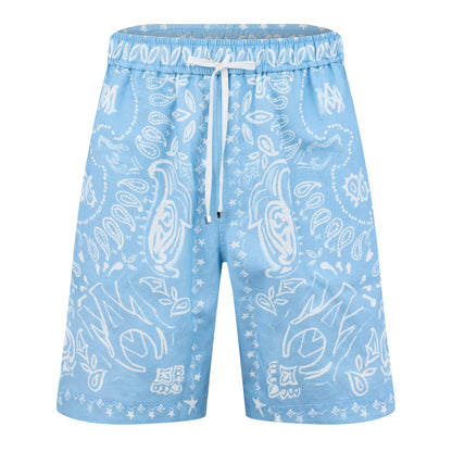 Men's Bandana Woven Tracksuit Shorts