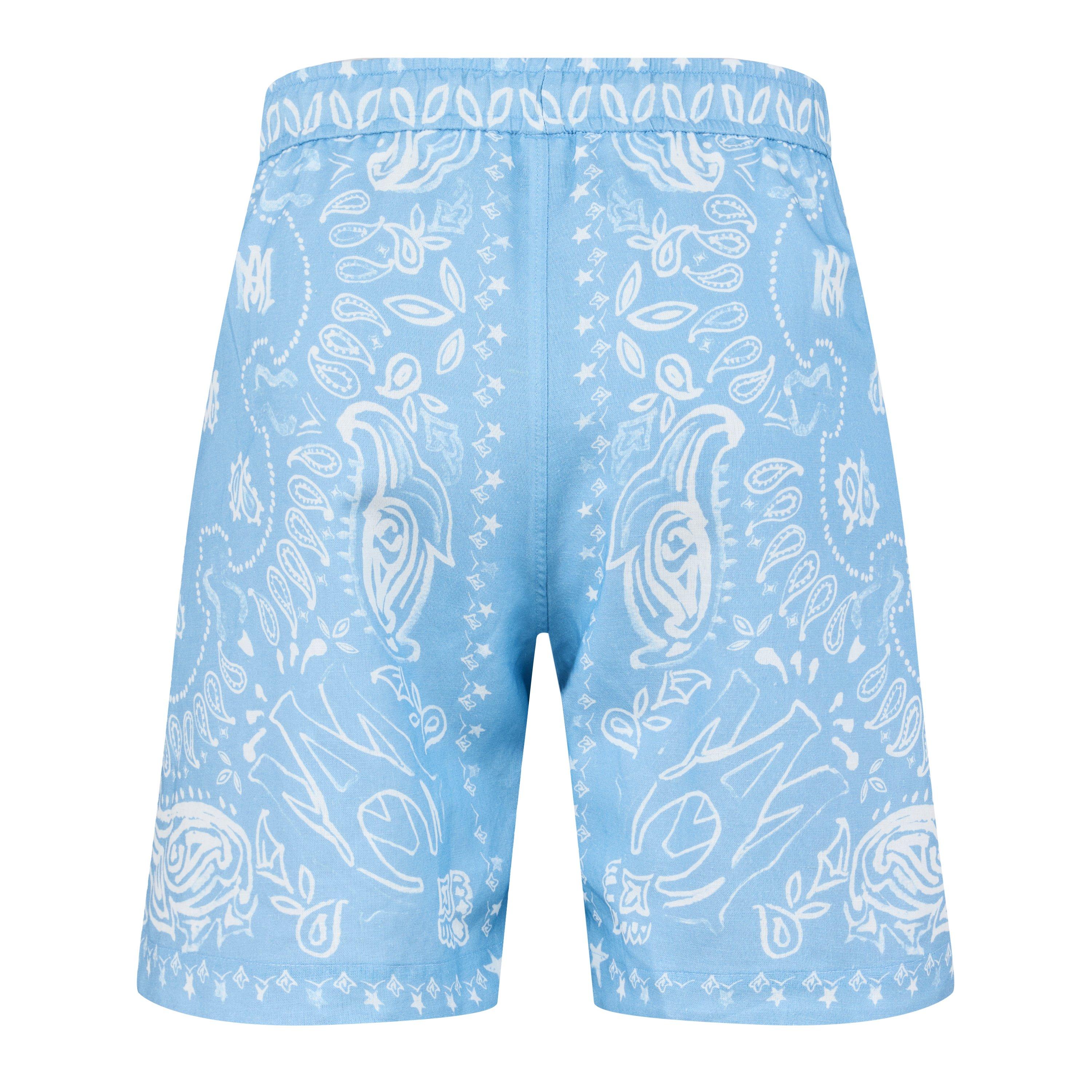 Men's Bandana Woven Tracksuit Shorts