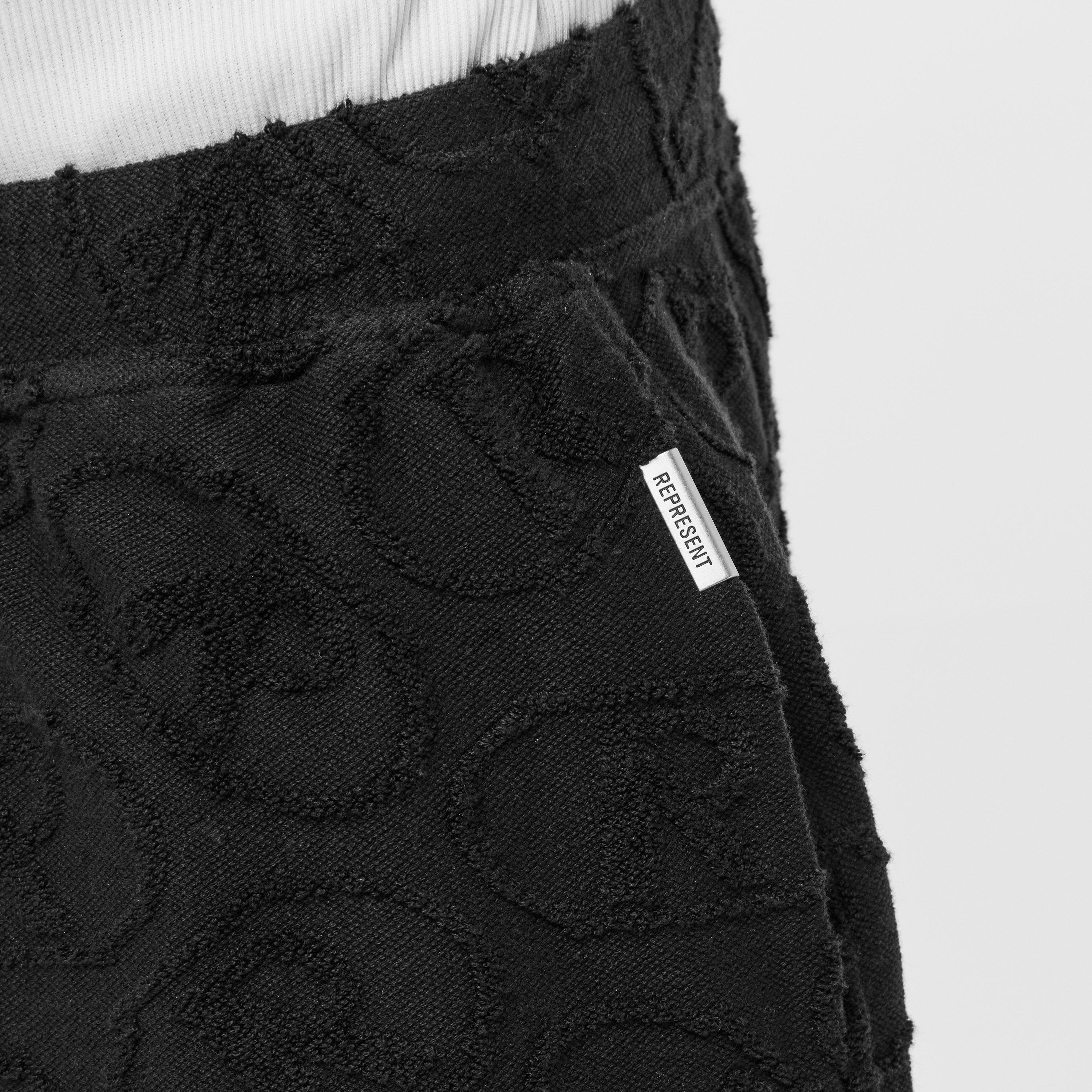 Men's Rep All-over Towel Fabric Shorts