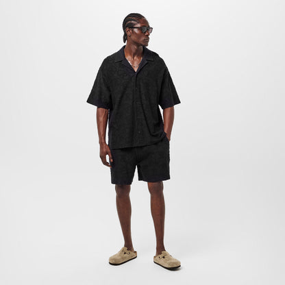 Rep All-over Towel Fabric Shorts