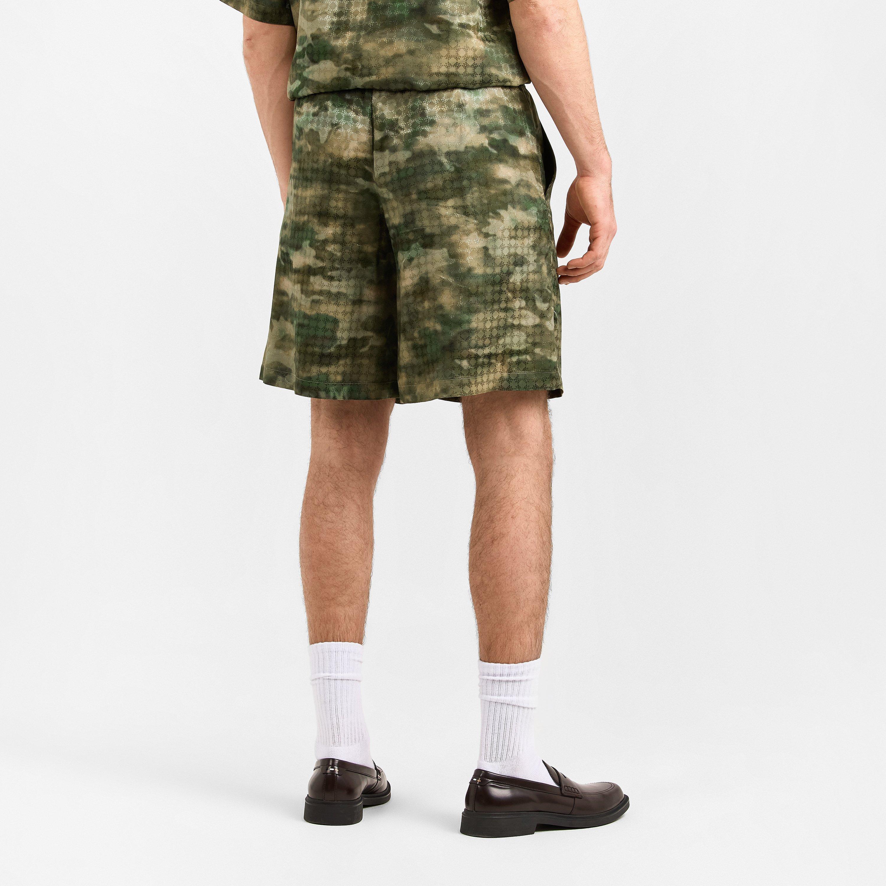 MA Camo Woven Tracksuit Shorts
