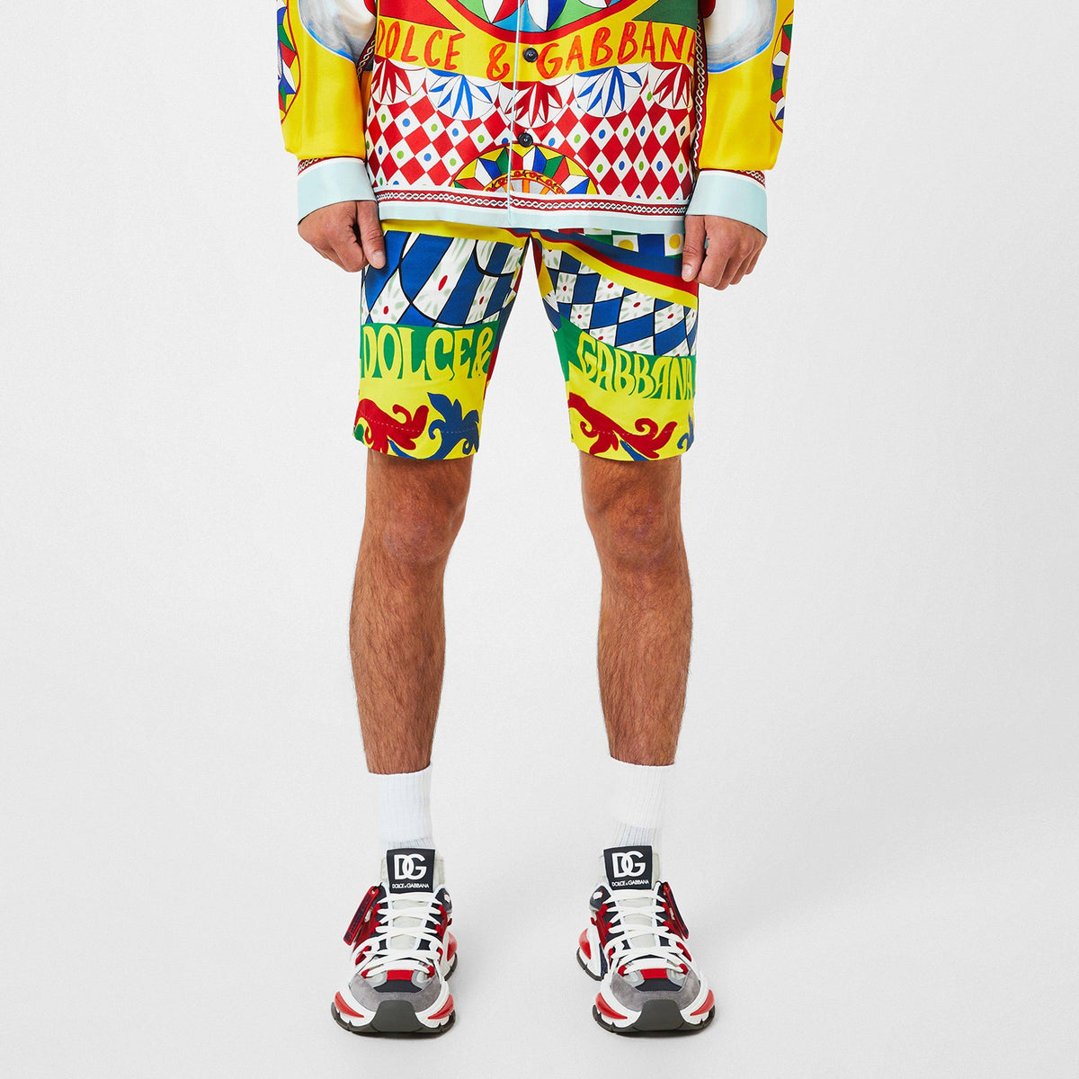 Carretto Print Swim Shorts