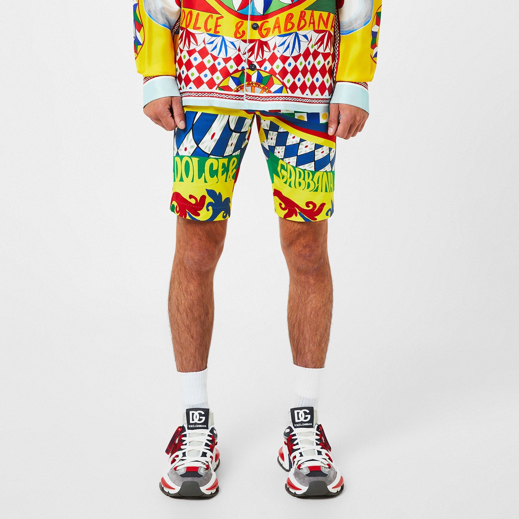 Carretto Print Swim Shorts