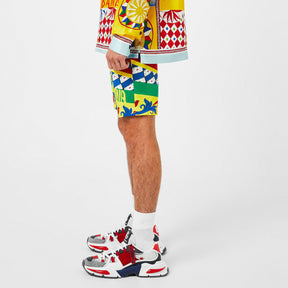 Carretto Print Swim Shorts