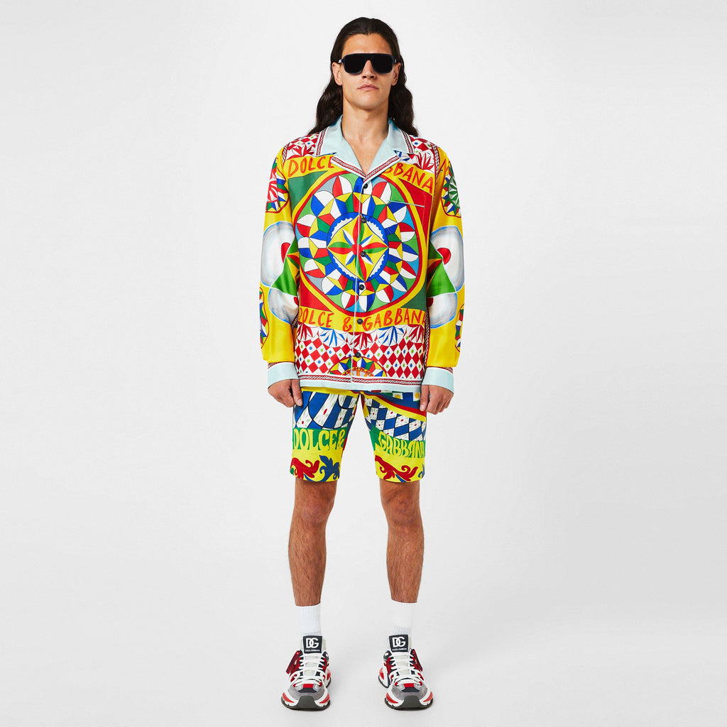 Carretto Print Swim Shorts