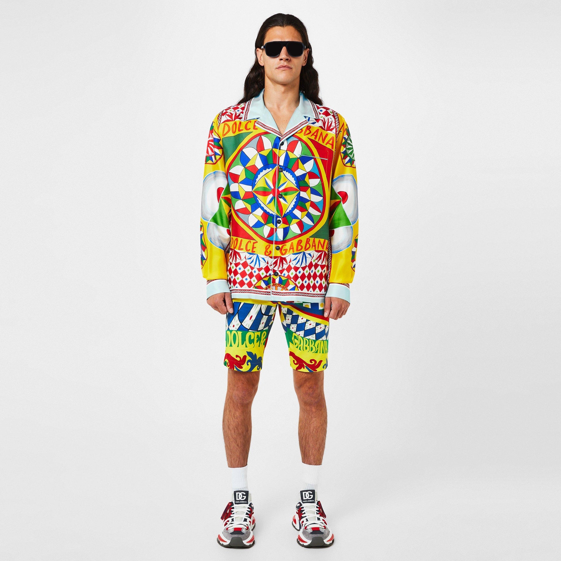 Carretto Print Swim Shorts