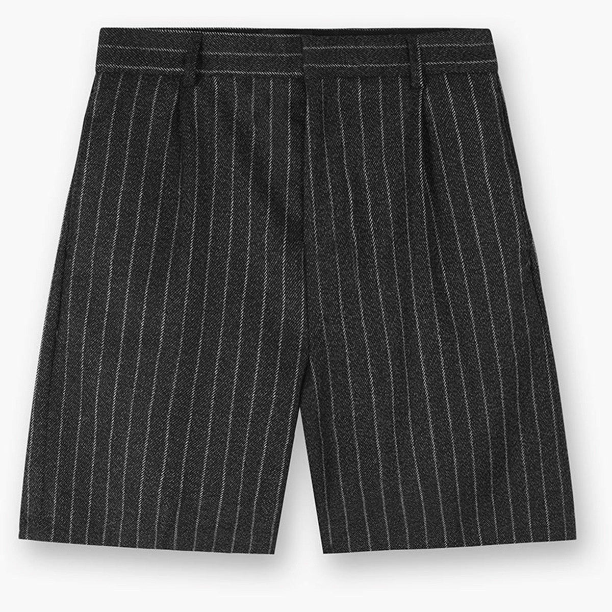 Pinstripe Tailored Shorts