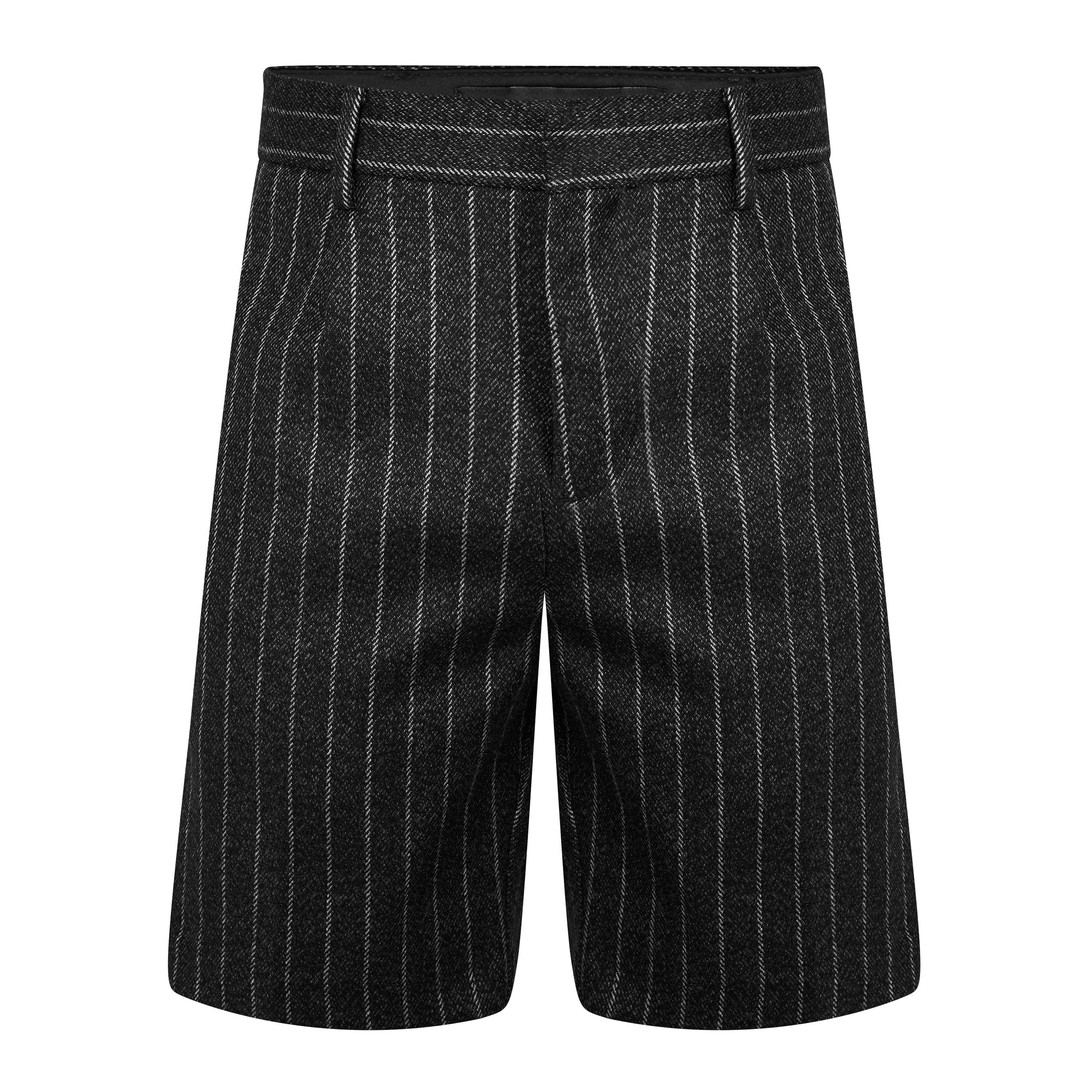 Men's Tailored Pinstripe Shorts, Pinstripe Design