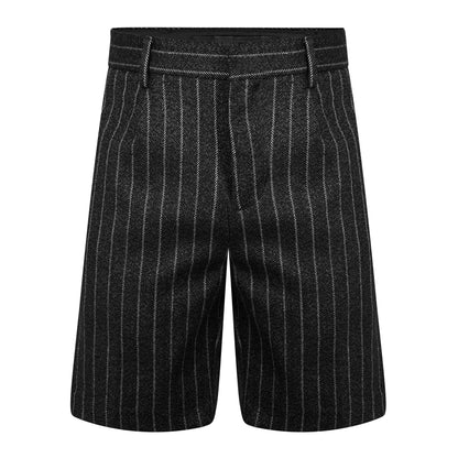 Men's Tailored Pinstripe Shorts, Pinstripe Design