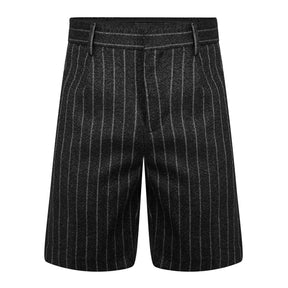 Pinstripe Tailored Shorts