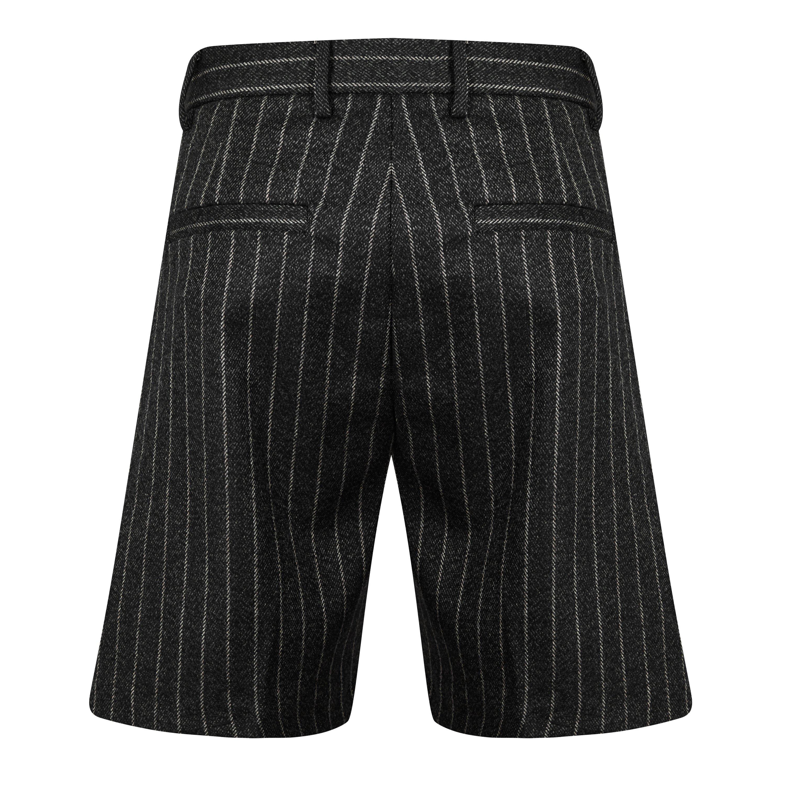 Men's Tailored Pinstripe Shorts, Pinstripe Design