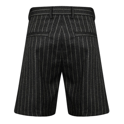 Pinstripe Tailored Shorts