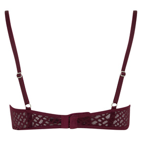 Women's B Lace UW Underwire Support Bra