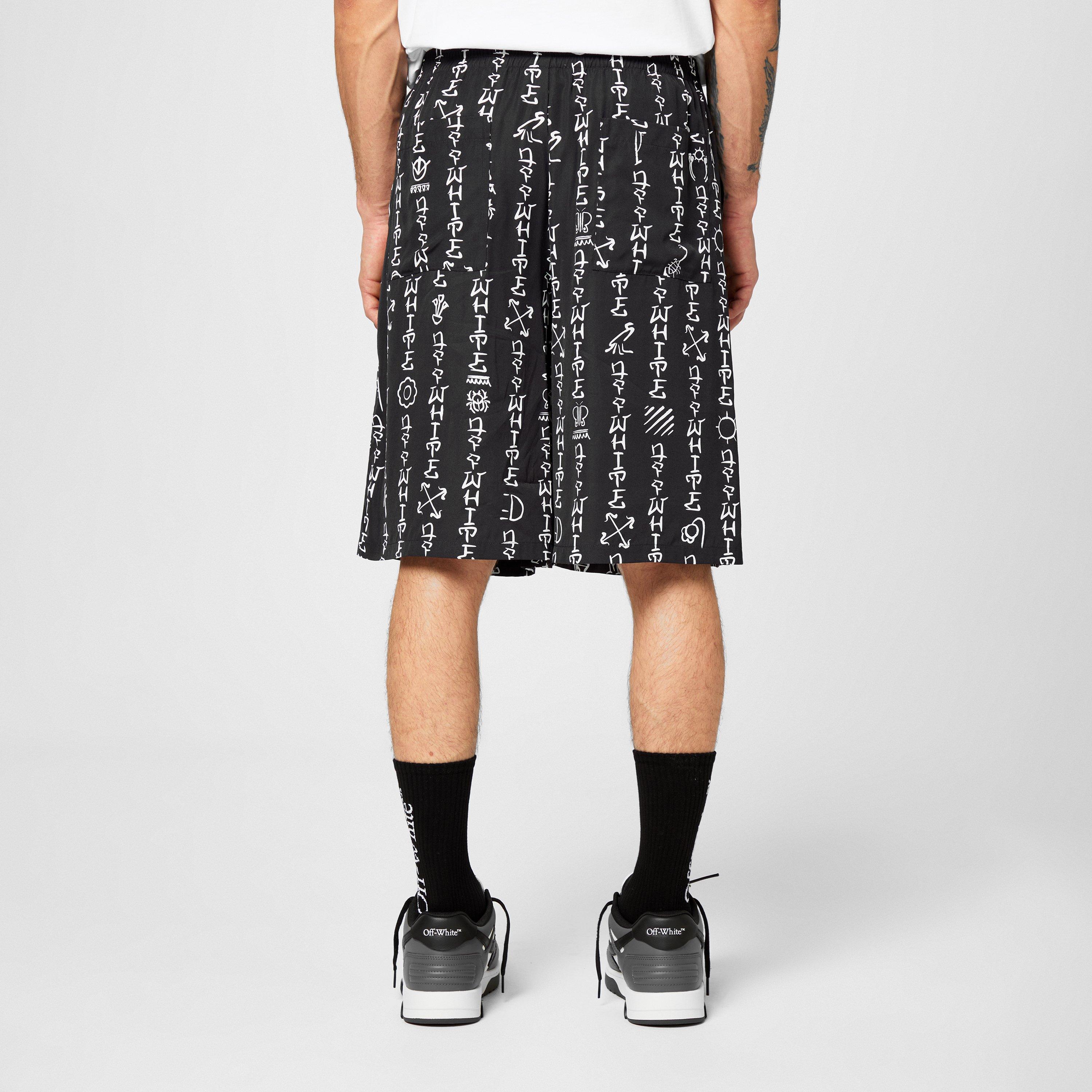 Men's  Bowling Design Shorts