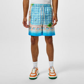 Silk Pool Shorts