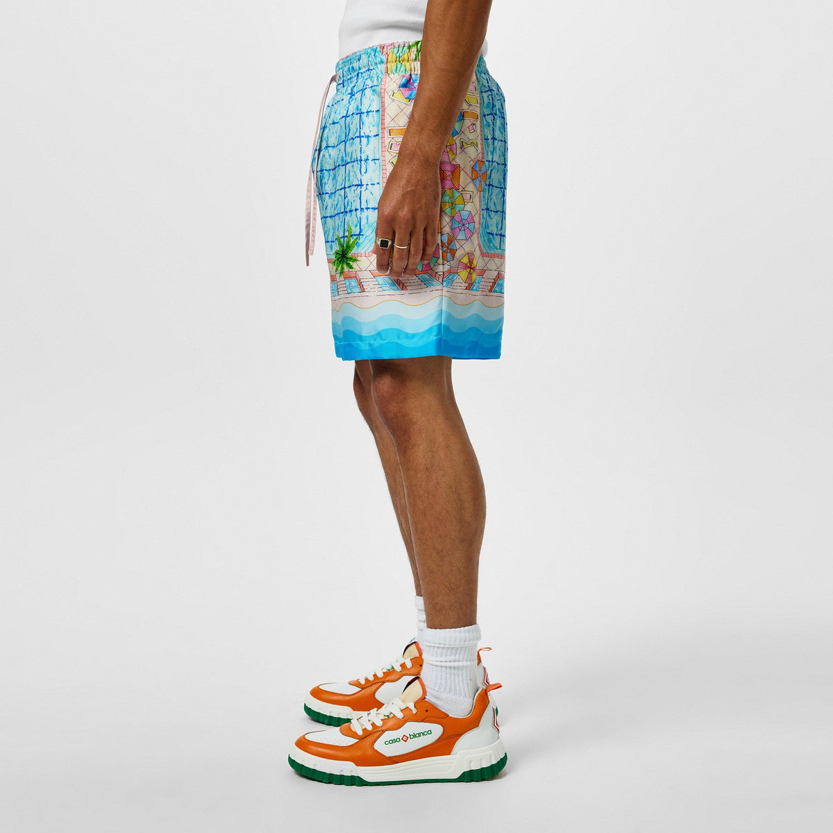 Silk Pool Shorts