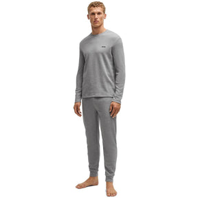 Men's BW Waffle Long-Sleeve T-Shirt, Waffle Texture