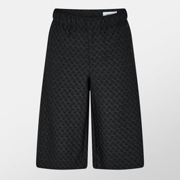 Skull Jacquard Bermuda Shorts