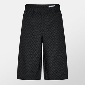 Skull Jacquard Bermuda Shorts