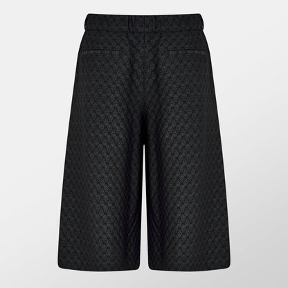 Skull Jacquard Bermuda Shorts