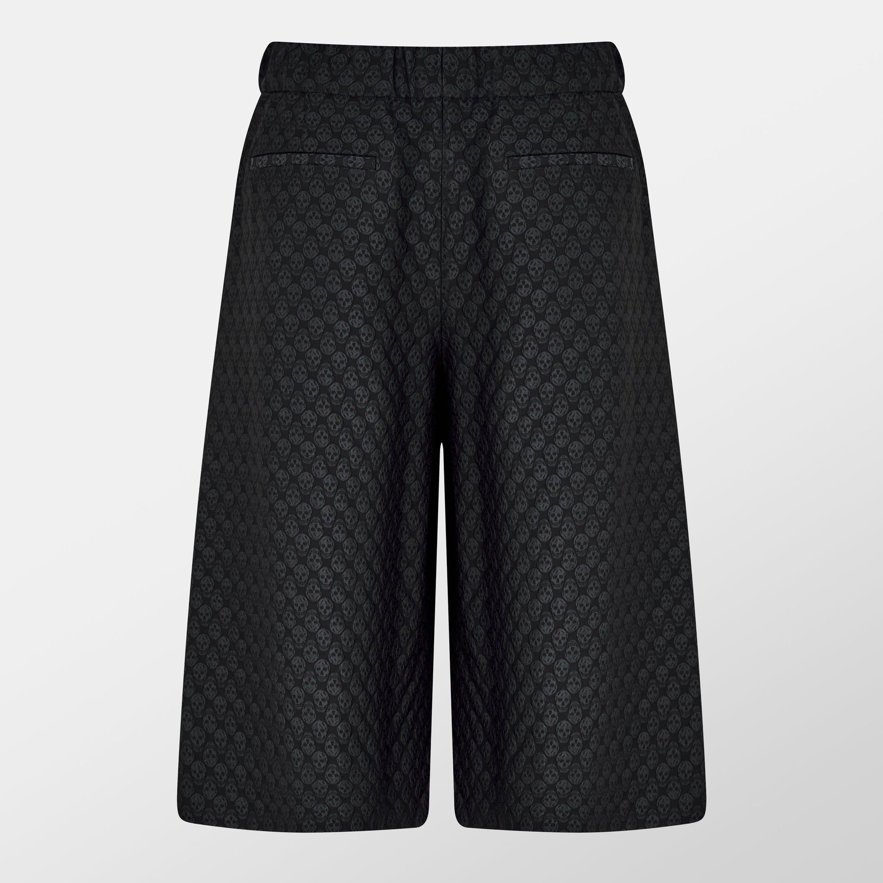 Skull Jacquard Bermuda Shorts