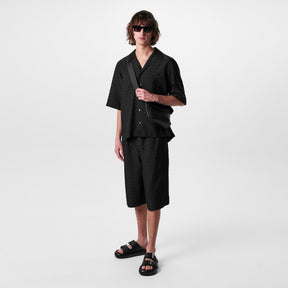 Skull Jacquard Bermuda Shorts