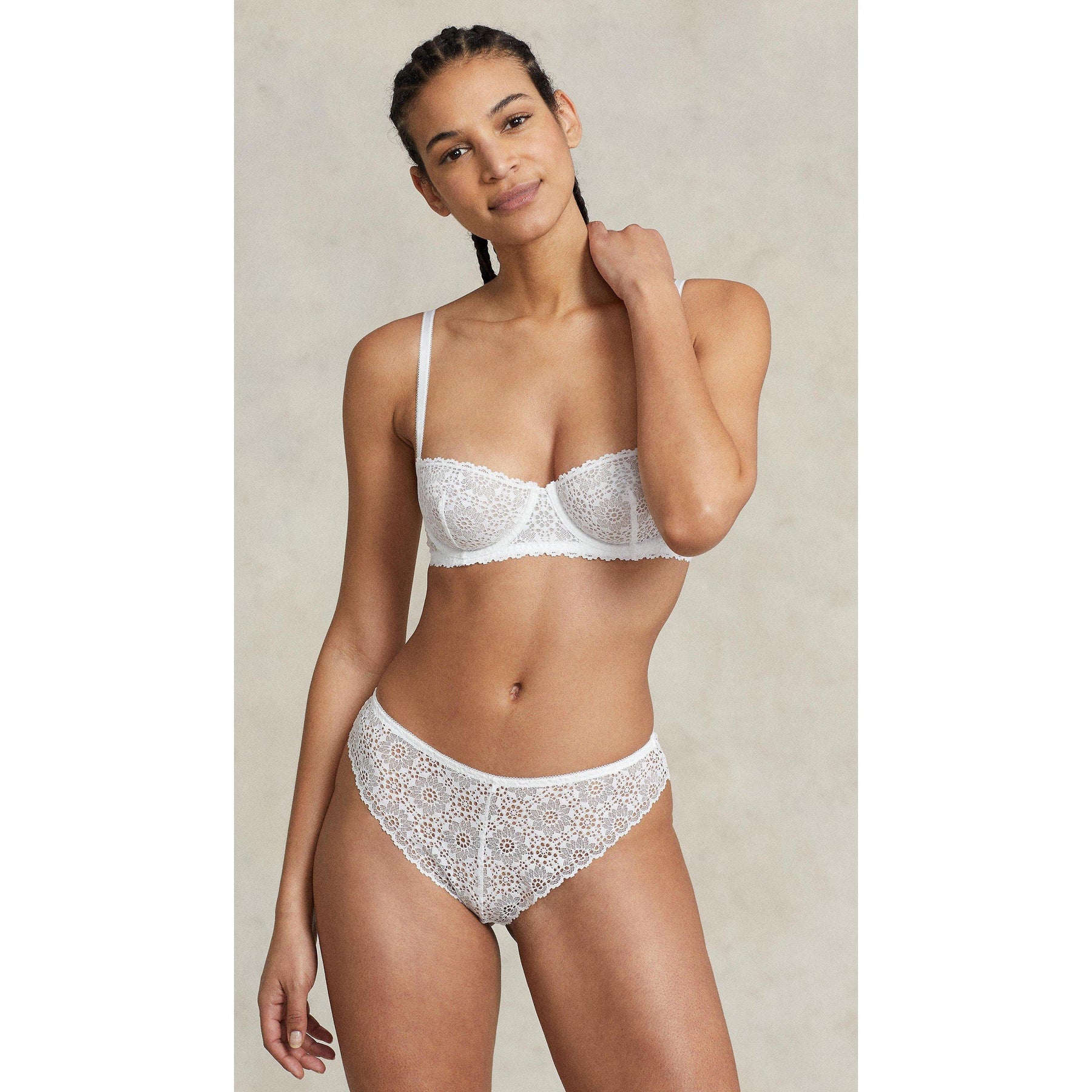 Polo Eyelet Balcony Bra