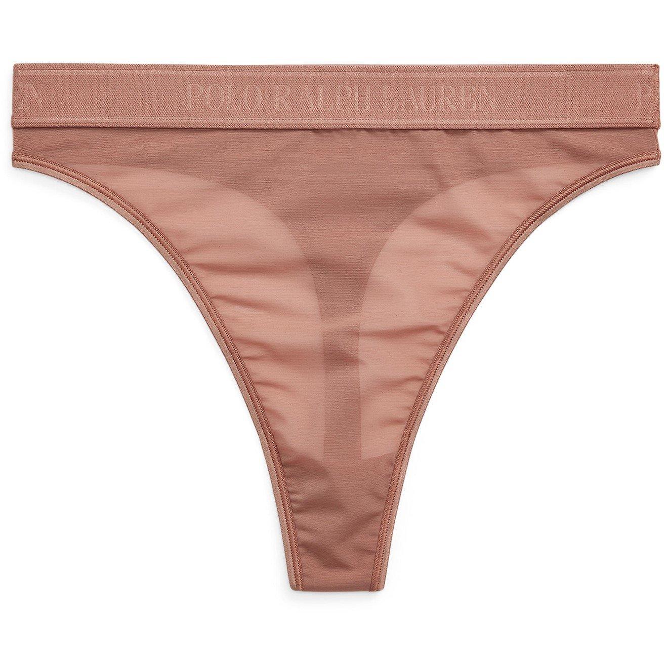 Polo Mesh Hight Waist Thong