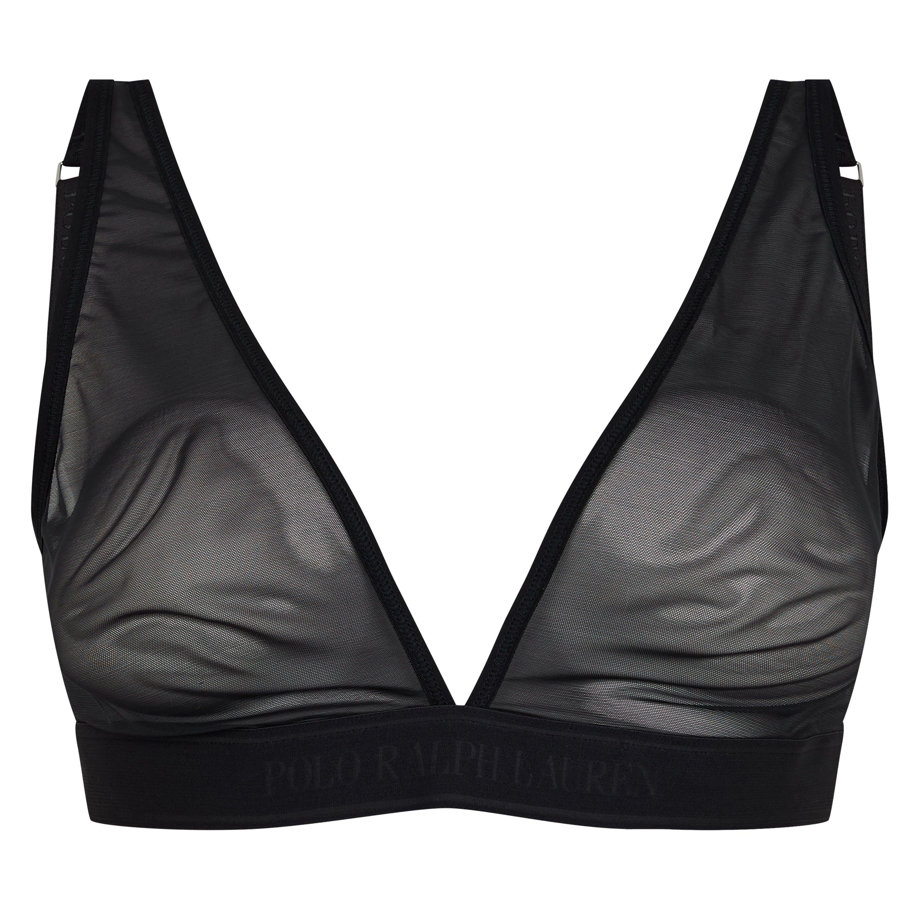 Mesh Triangle Bralette