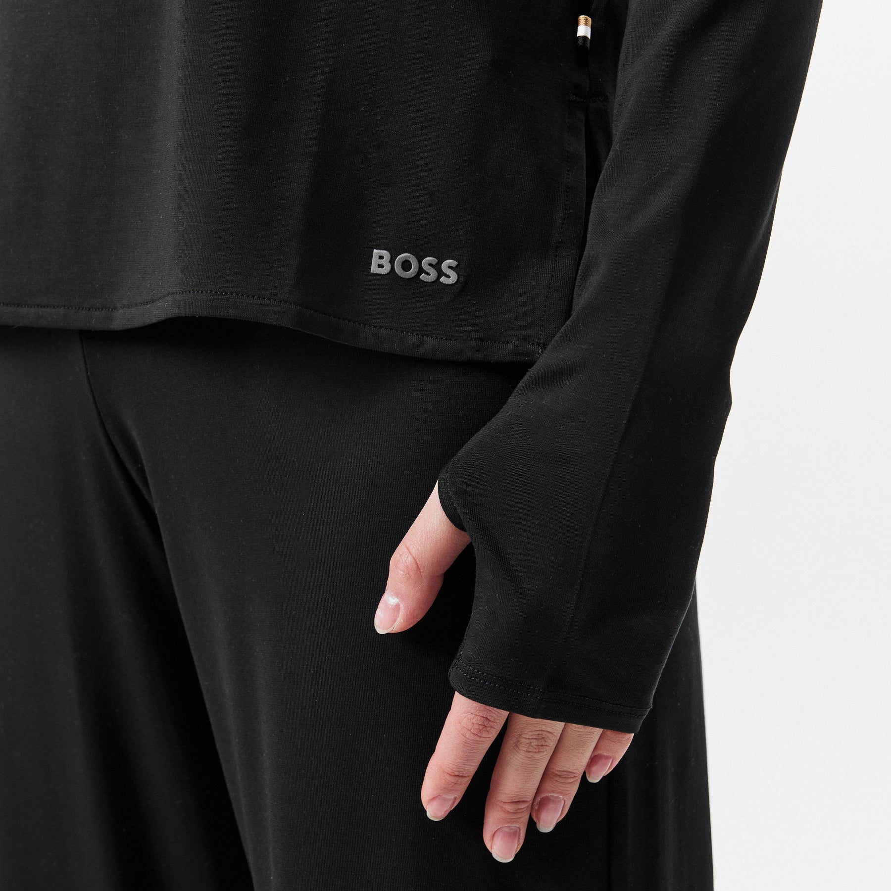 Women's BW Reset Long-Sleeve Pyjama Top, Odour-Control, Moisture Management