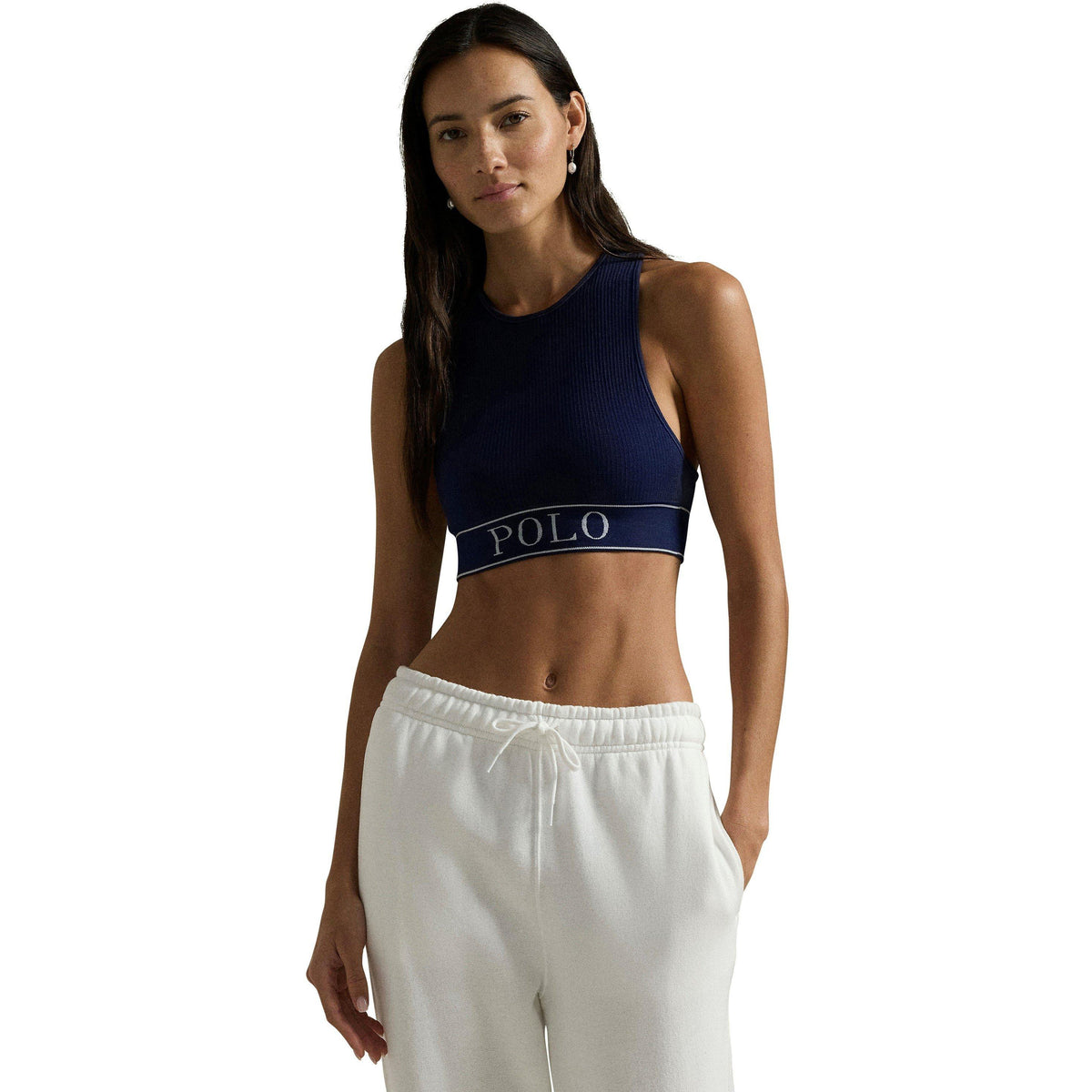 Polo Rib Neck Top
