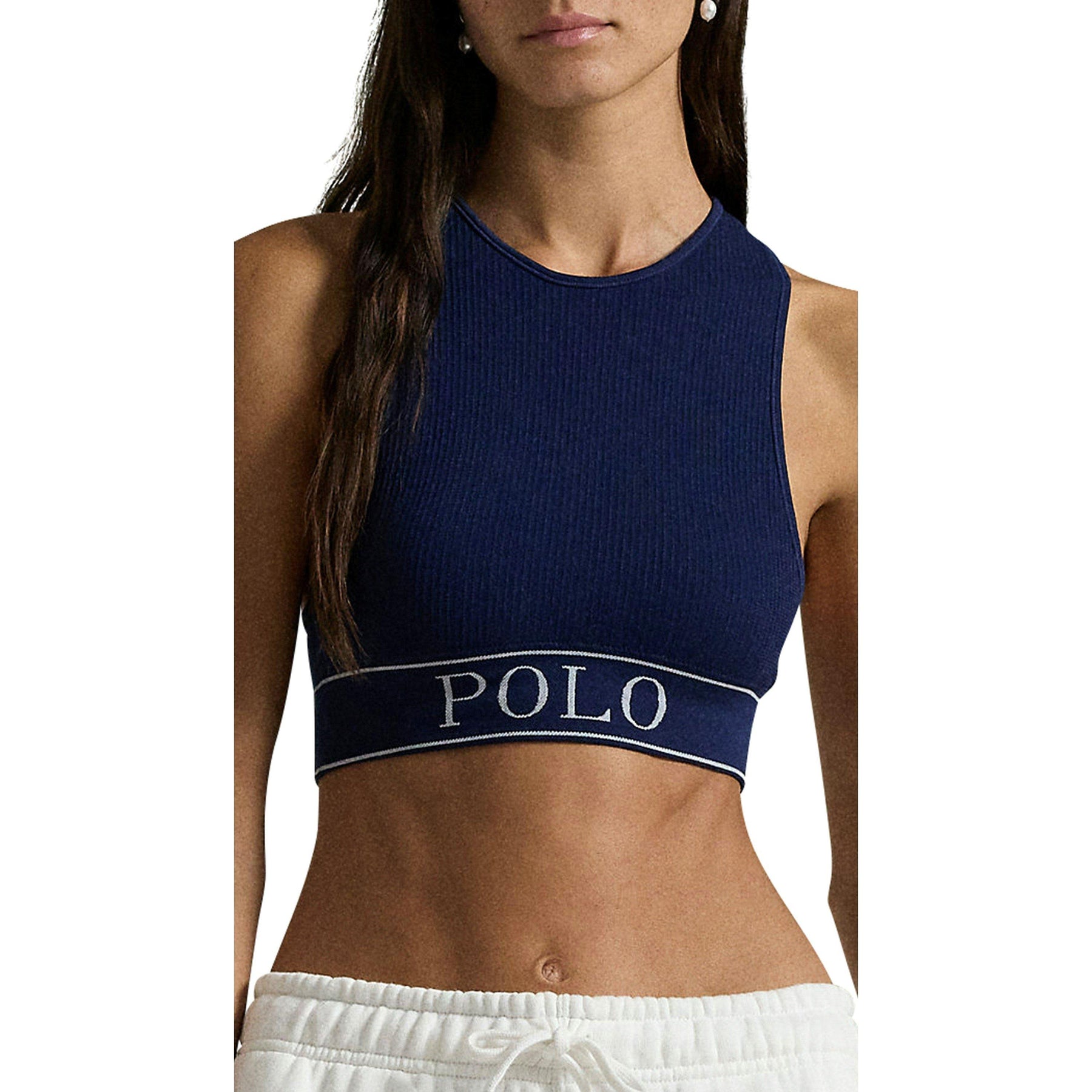 Polo Rib Neck Top
