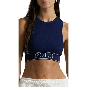 Polo Rib Neck Top