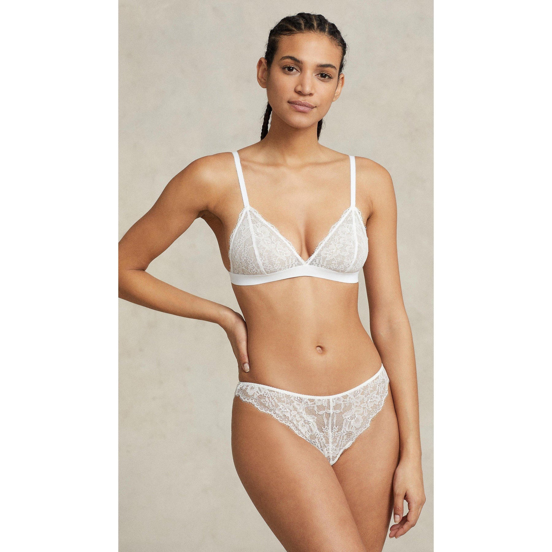 Polo Lace Triangle Bra