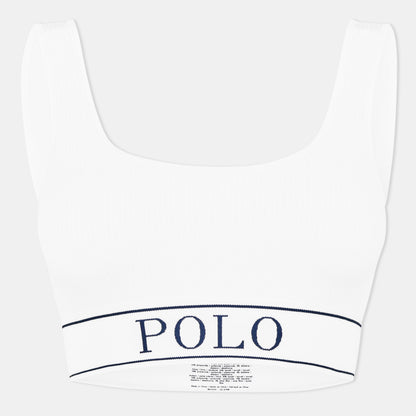 Womens Ribbed Scoop Bralette