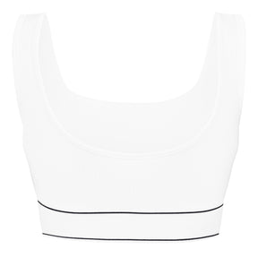 Womens Ribbed Scoop Bralette