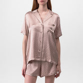 Women's BW Mono Monogram Pyjama Shirt Set