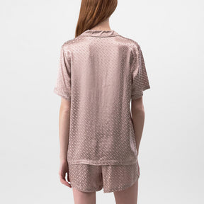 Women's BW Mono Monogram Pyjama Shirt Set